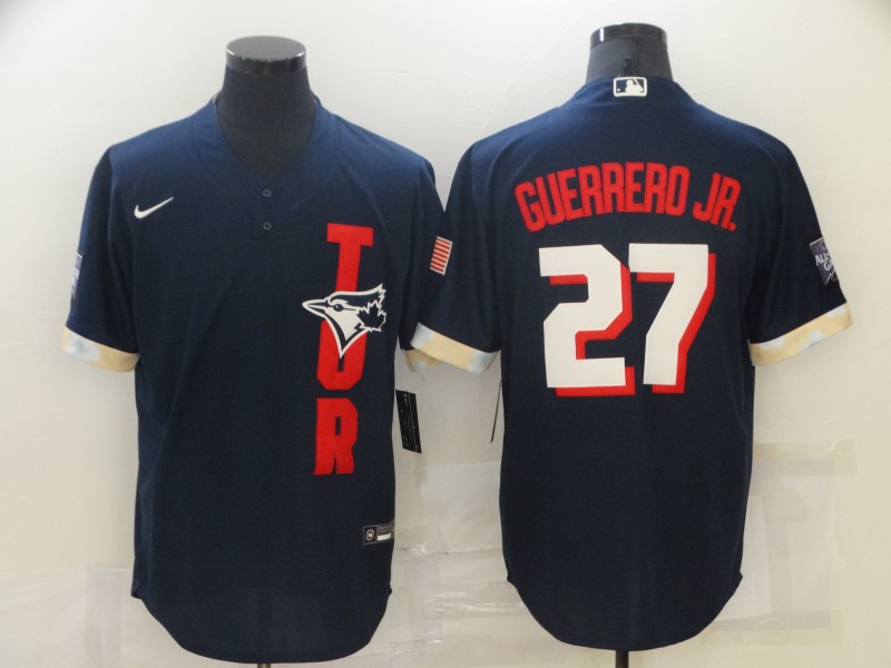 Jays 27 Vladimir Guerrero Jr. Navy Nike 2021 MLB All-Star Cool Base Jersey,We sell and wholesale Jays 27 Vladimir Guerrero Jr. Navy Nike 2021 MLB All-Star Cool Base Jersey on line form chian!